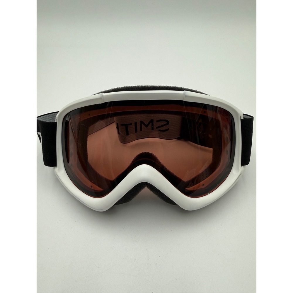 Smith Ski Snowboard Goggles Unisex OS White Good Rose Lens Adjustable Strap